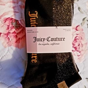 Juicy Couture 5 pairs of sock